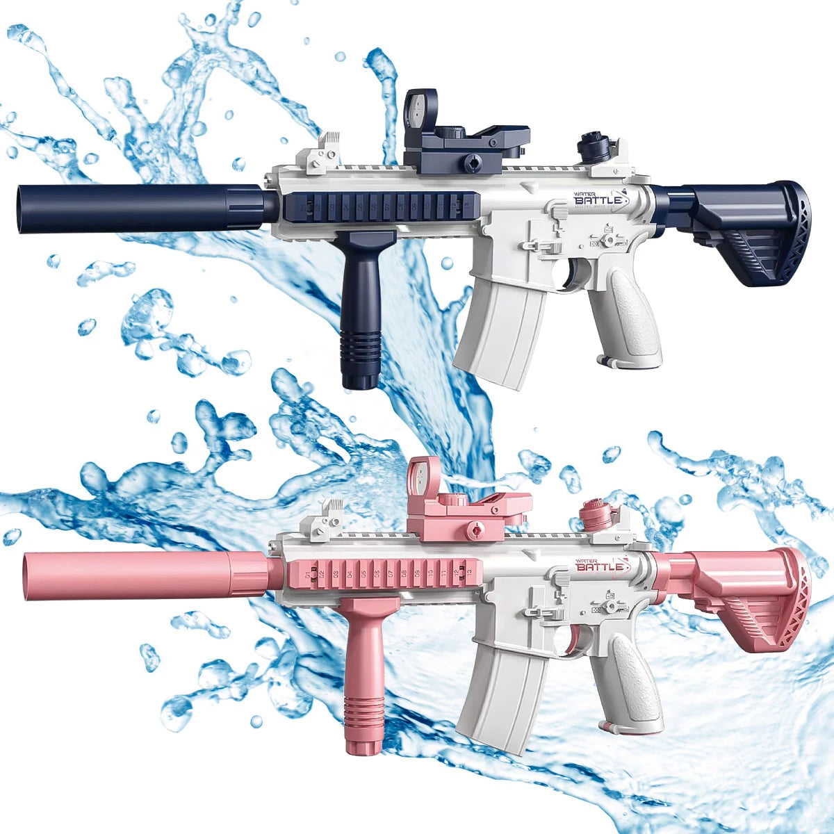 Pistolet à Eau M416 Automatique Bleu