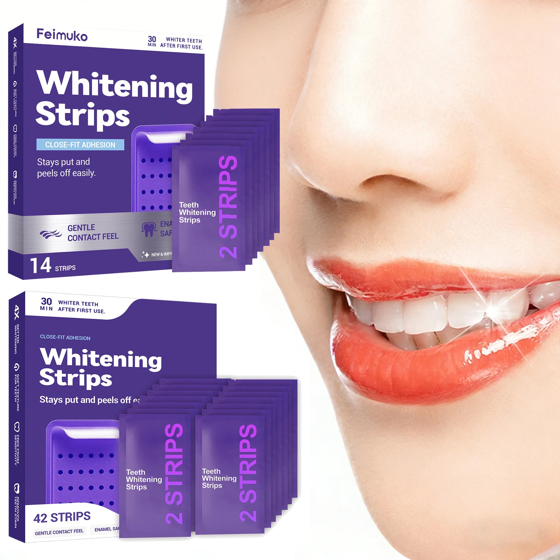 Bandes Blanchissantes Purple
