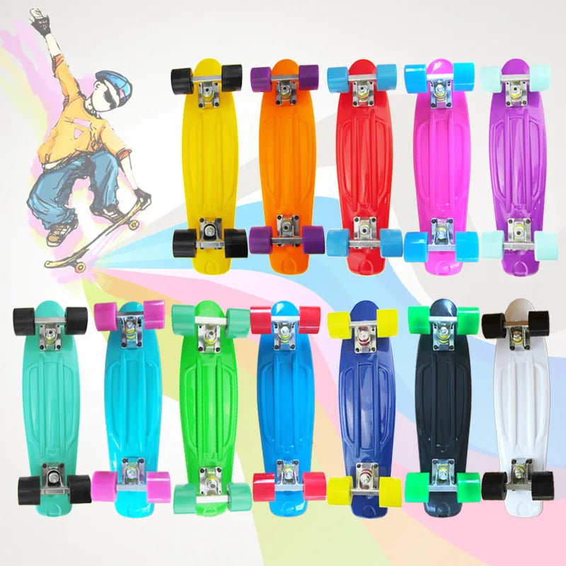 Skateboard Retro 58 cm Enfant